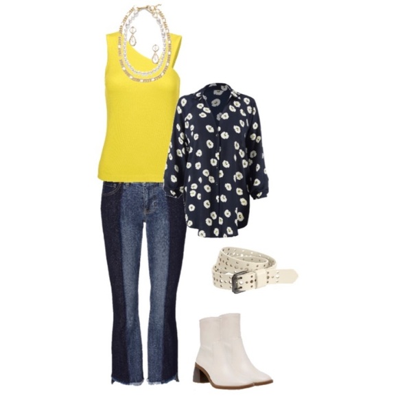 Like New Cabi #5705 Go-To-Button Up Floral Print Blouse Women’s Size: XL - Picture 3 of 16